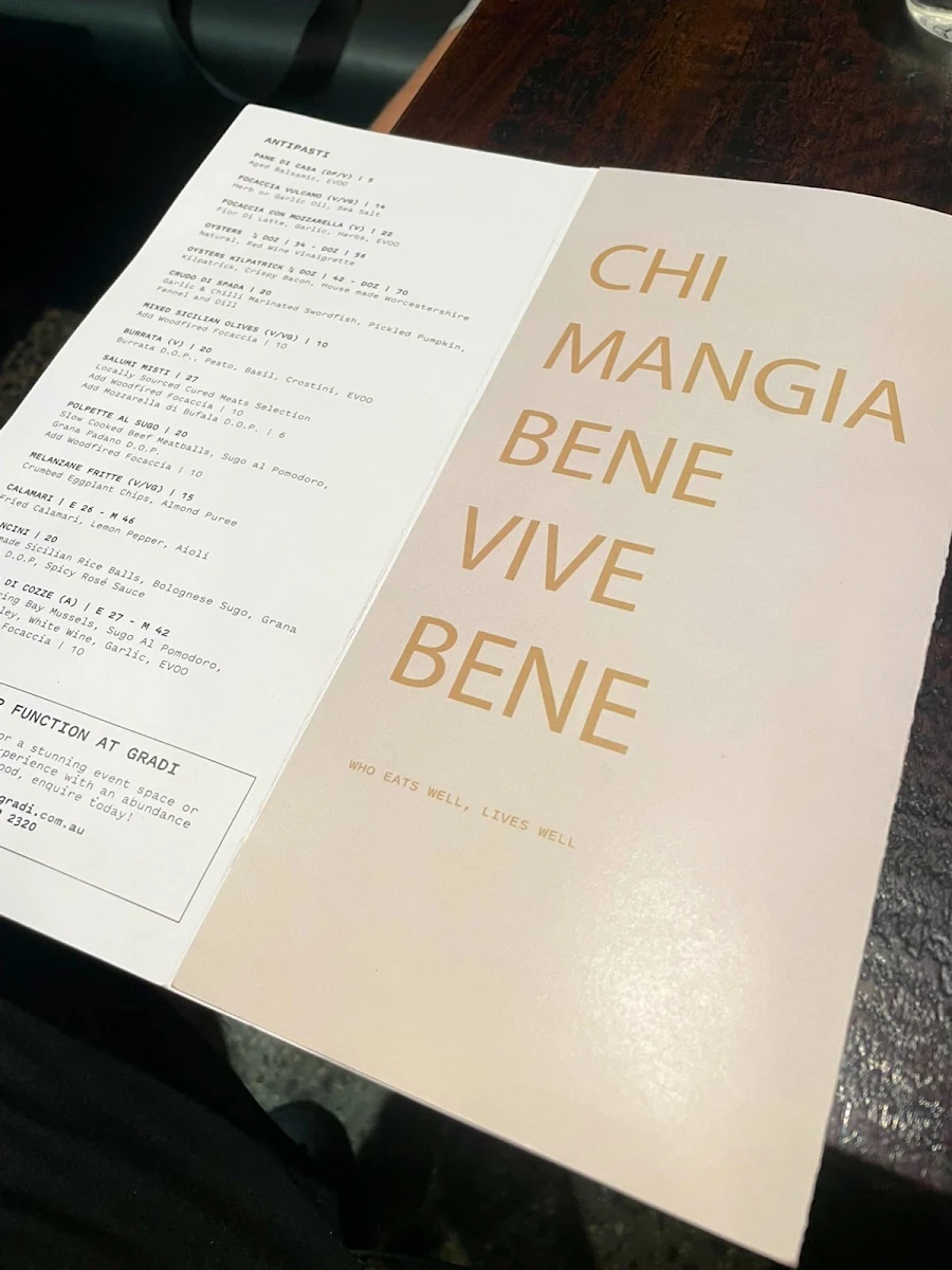 Menu, 400 Gradi - Brunswick