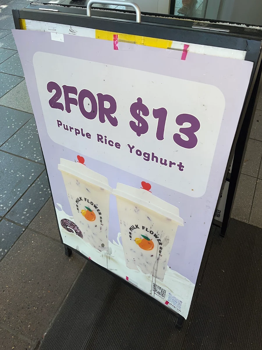 Menu, Milk Flower Campsie - 泰椰奶花 Campsie 店