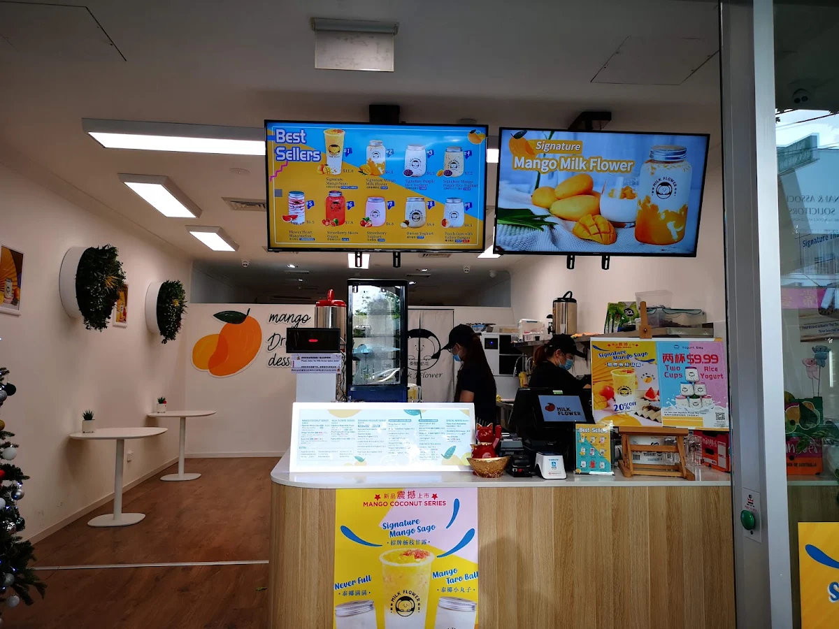 Menu, Milk Flower Campsie - 泰椰奶花 Campsie 店