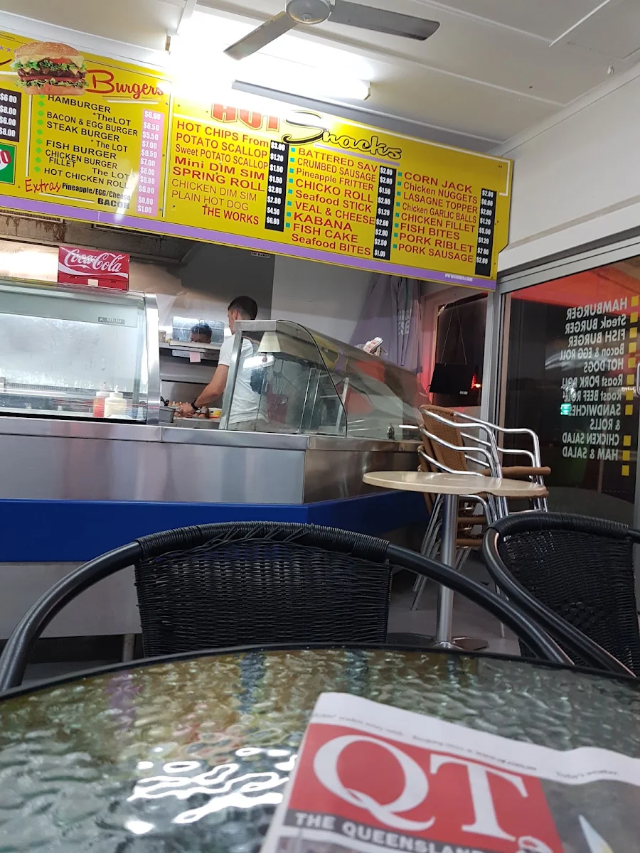 Menu, Churchill Take-Away