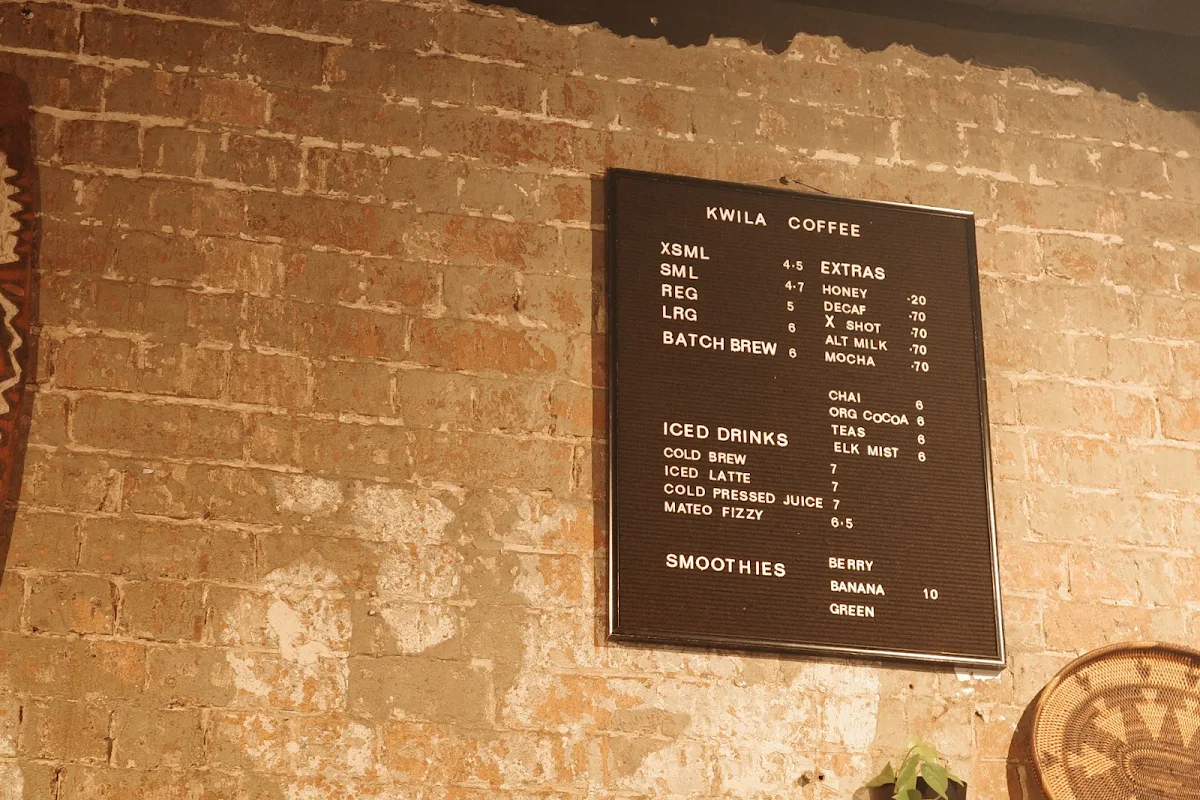 Menu, KWILA