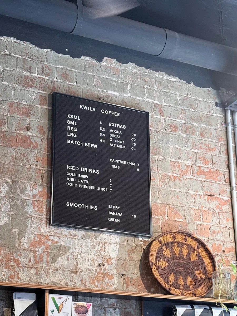 Menu, KWILA