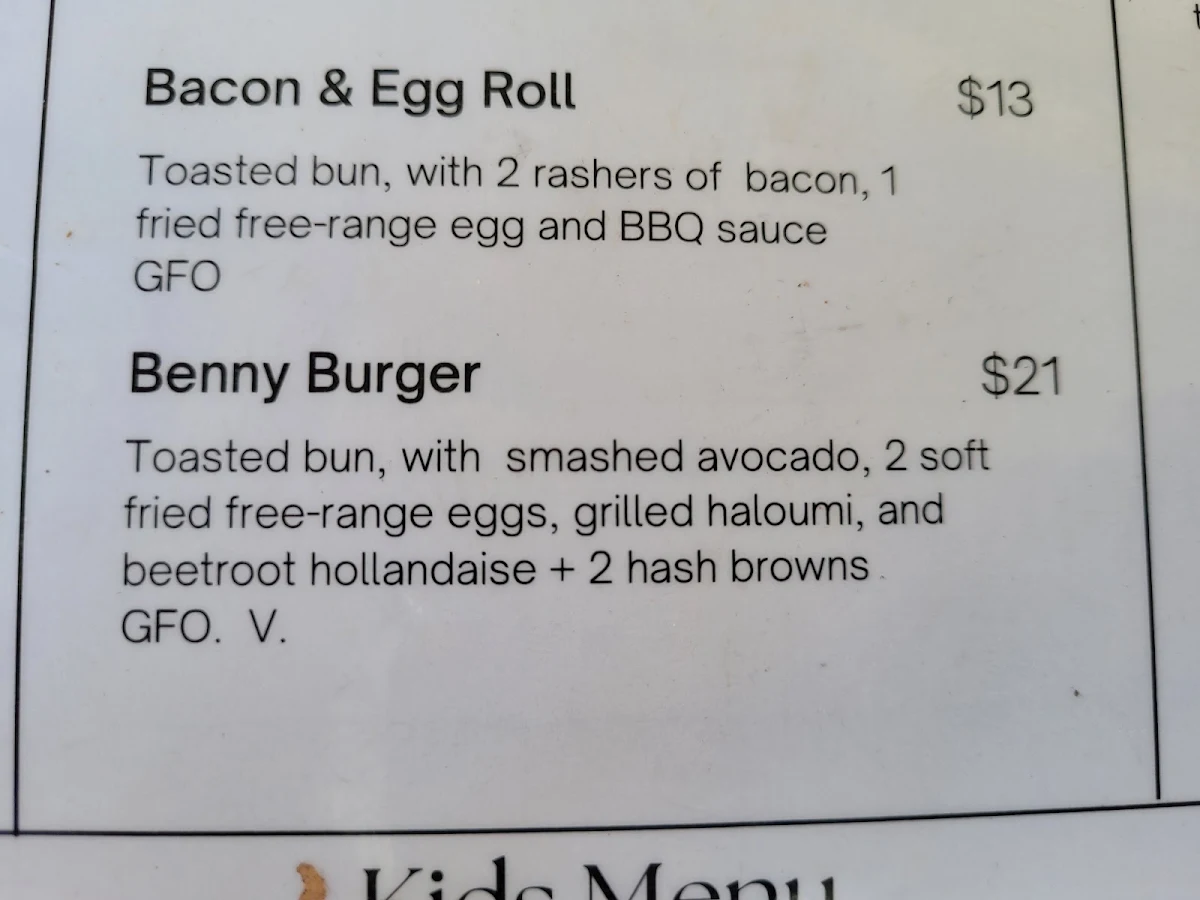 Menu, The Witchin’ Kitchen