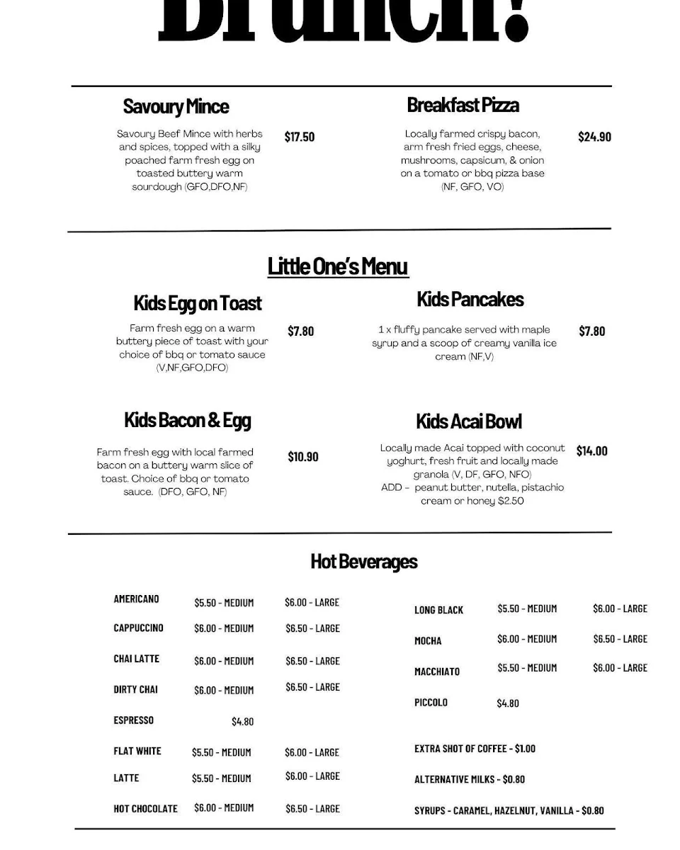 Menu, Barracks by Striker