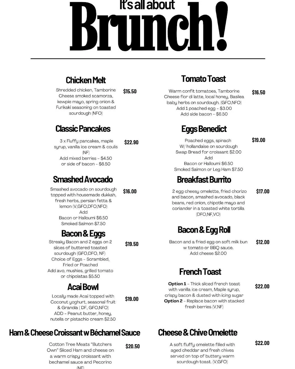 Menu, Barracks by Striker