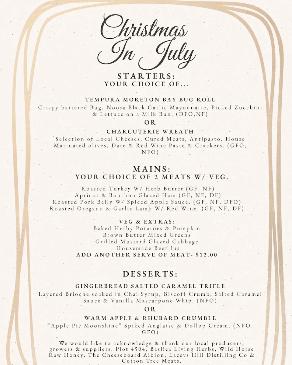 Menu, Barracks by Striker