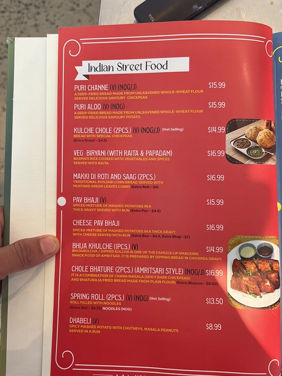 Menu, Khao Piyo - Vegetarian & Vegan Restaurant