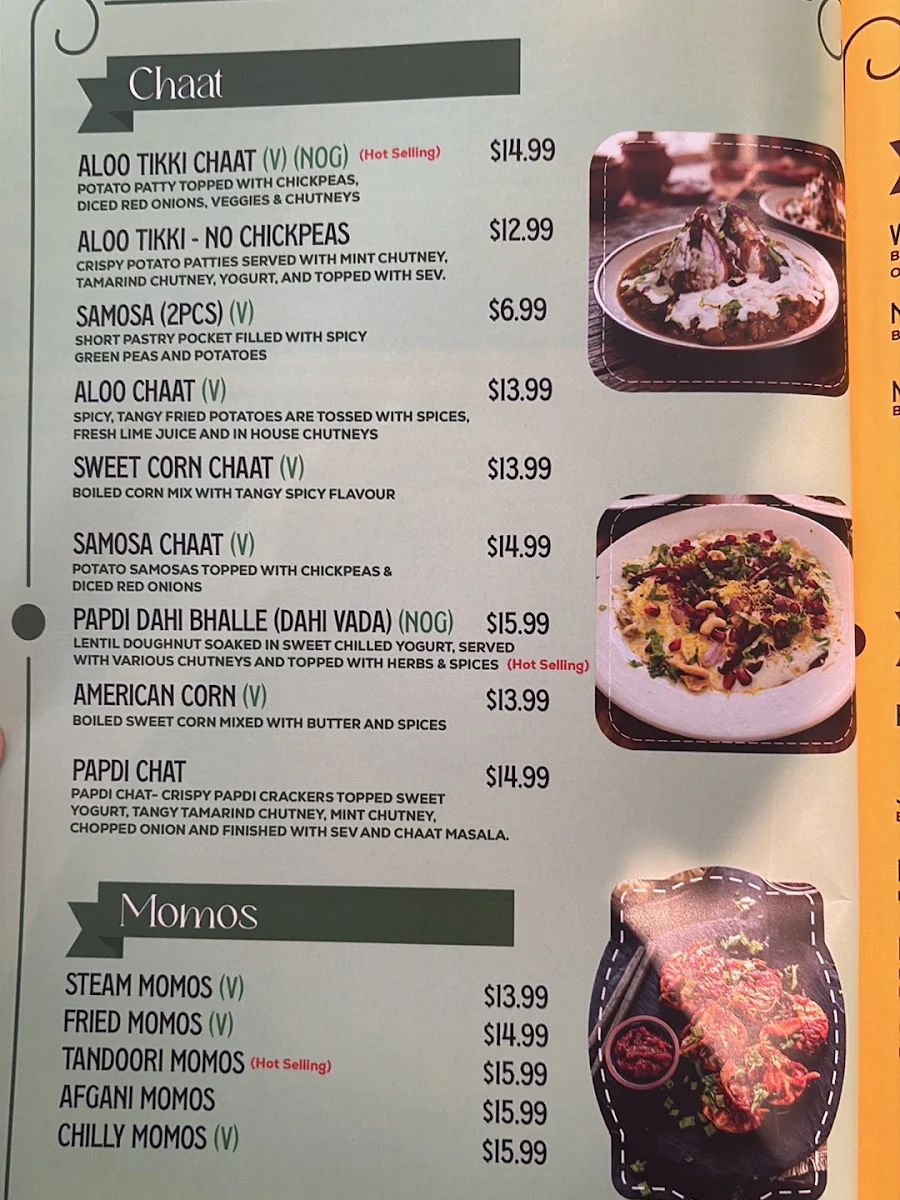 Menu, Khao Piyo - Vegetarian & Vegan Restaurant