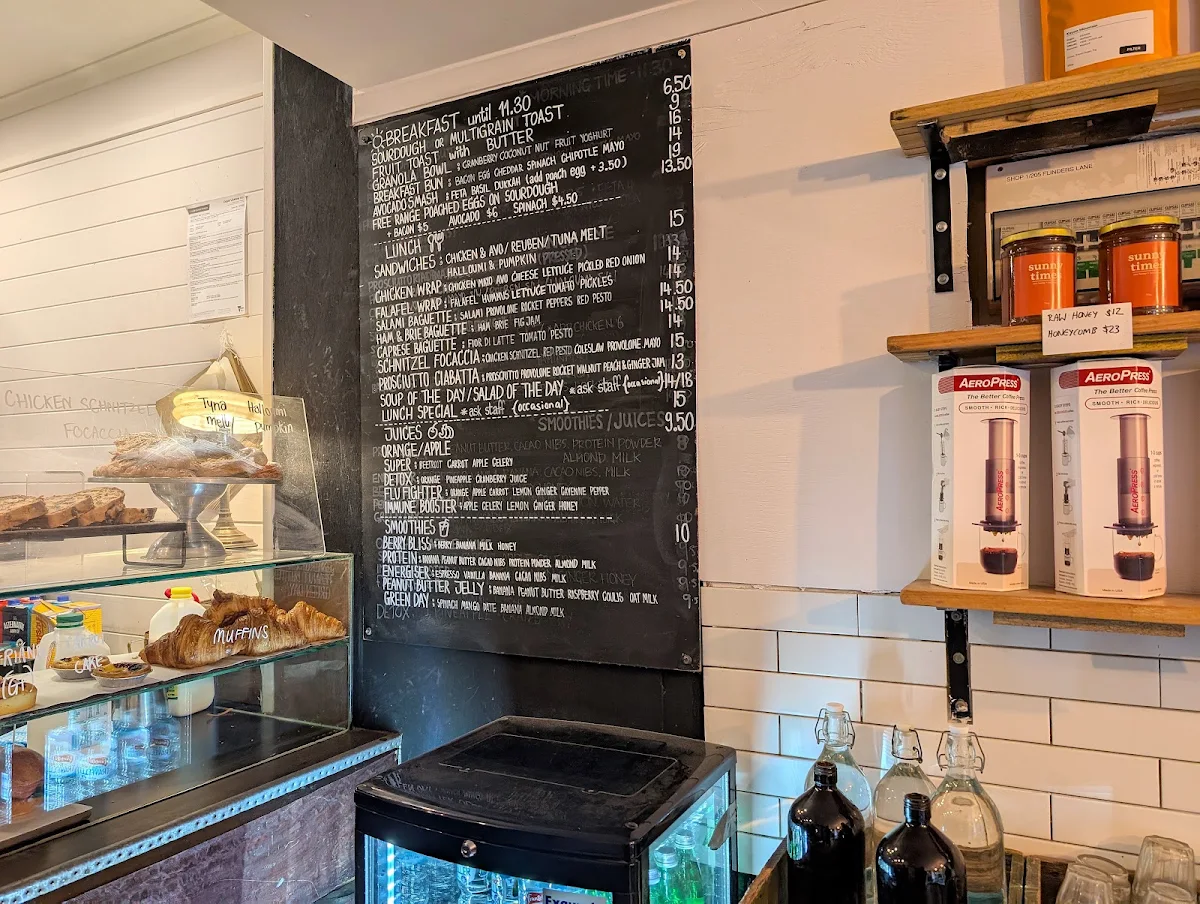 Menu, Chapter House Coffee