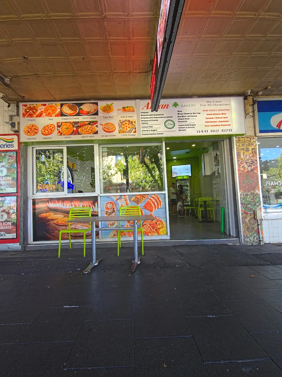 Menu, Ahlan bakery