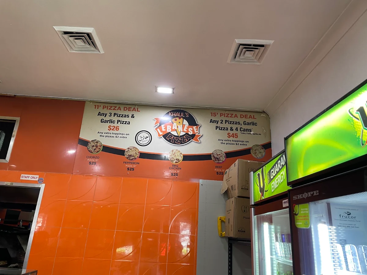 Menu, Ahlan bakery