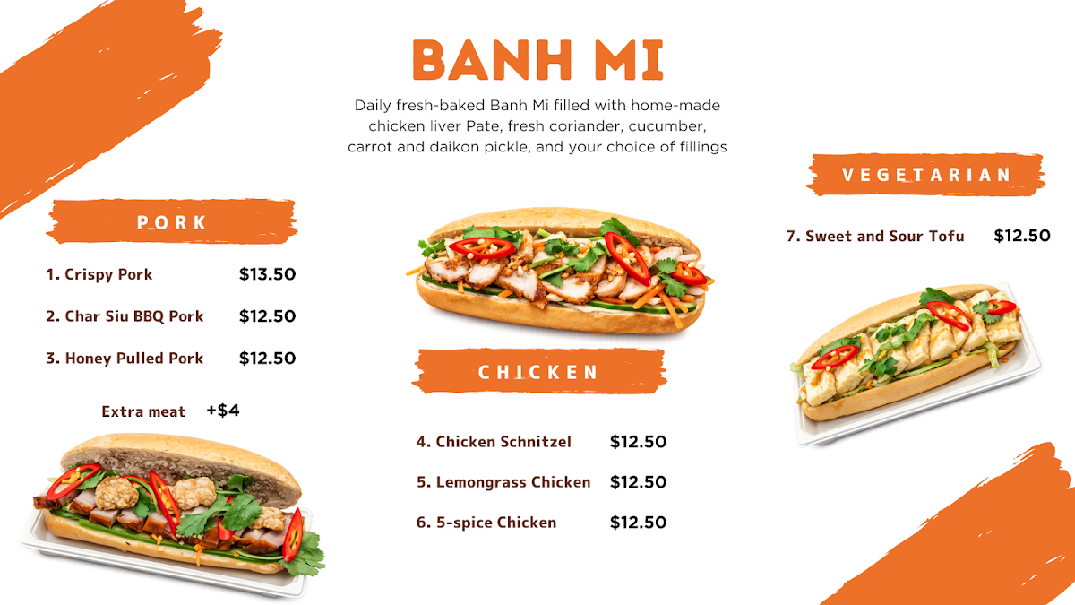 Menu, Banh Mi Nguyen