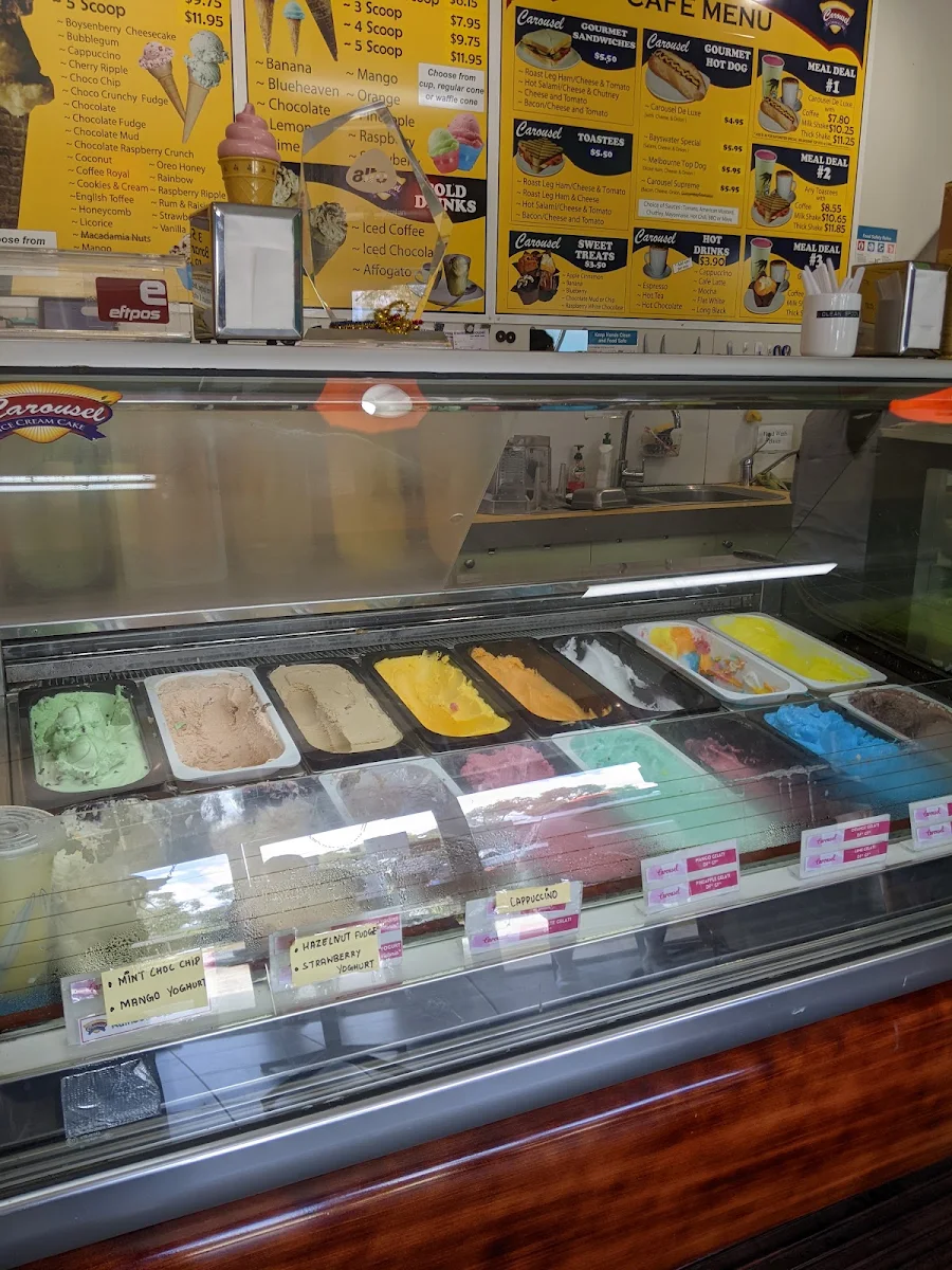 Vibe, Carousel Ice-Cream, Cake and FroYo/Acai