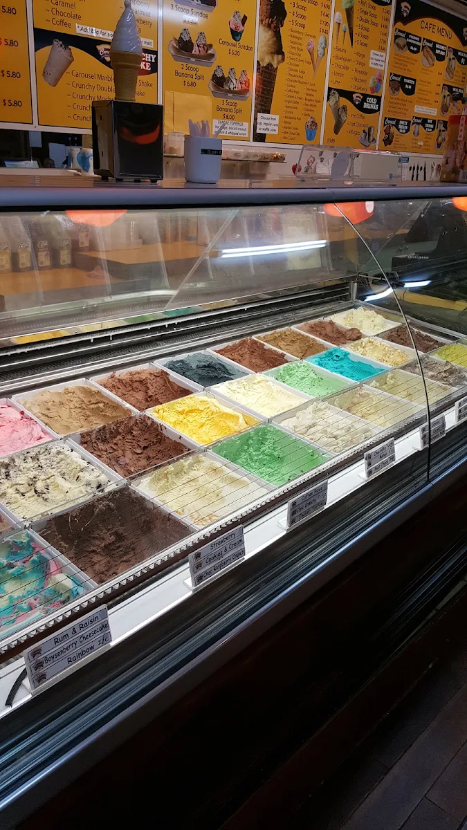 Vibe, Carousel Ice-Cream, Cake and FroYo/Acai