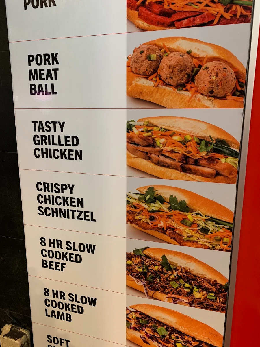 Menu, Kenny's Pork Rolls