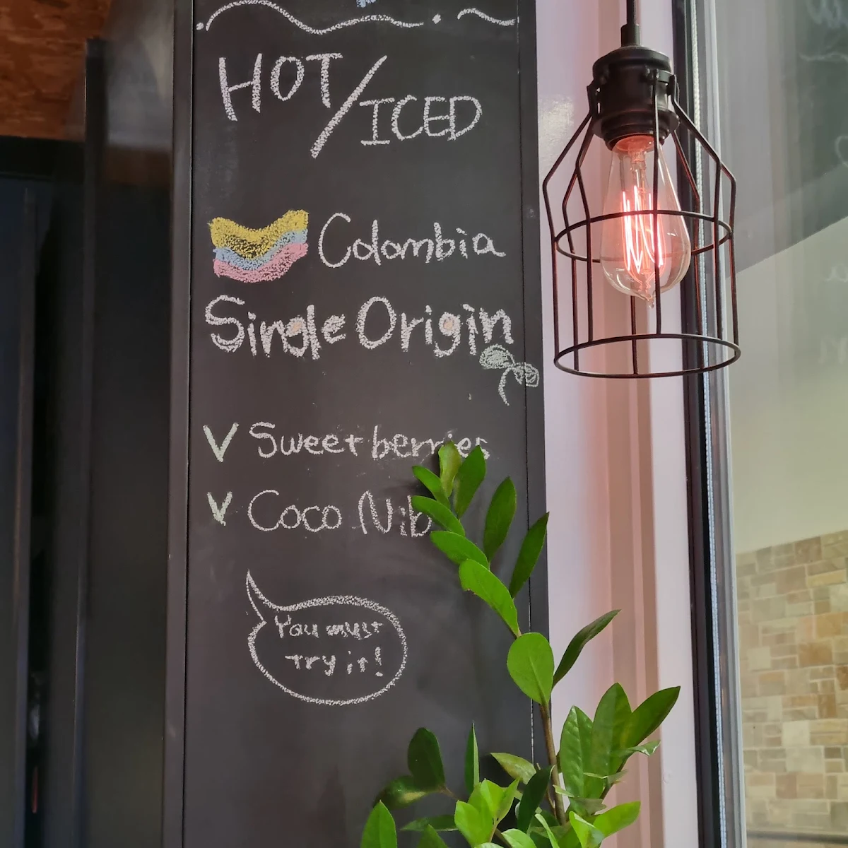 Menu, Ricochet Espresso
