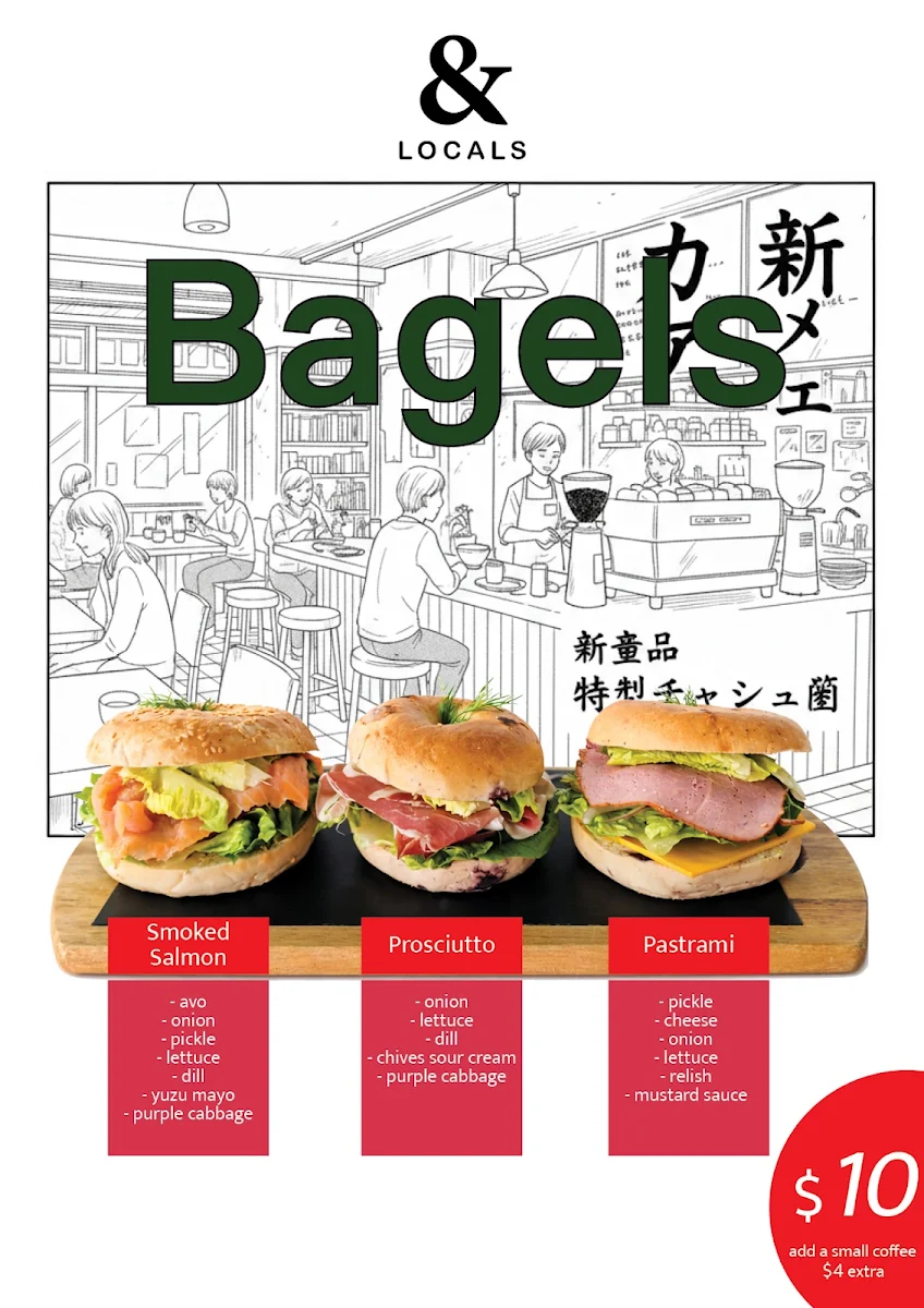 Menu, & LOCALS Cafe