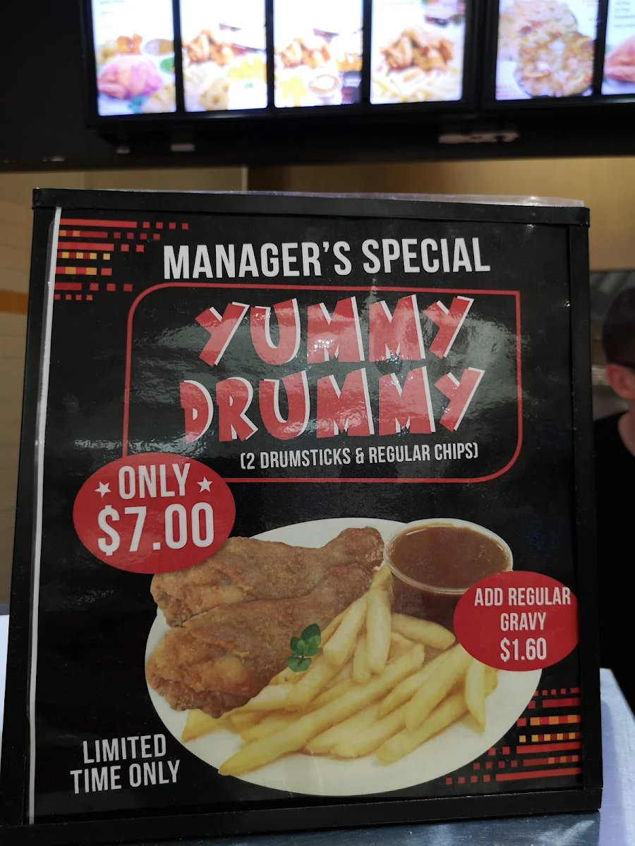 Menu, Henny Penny Foods