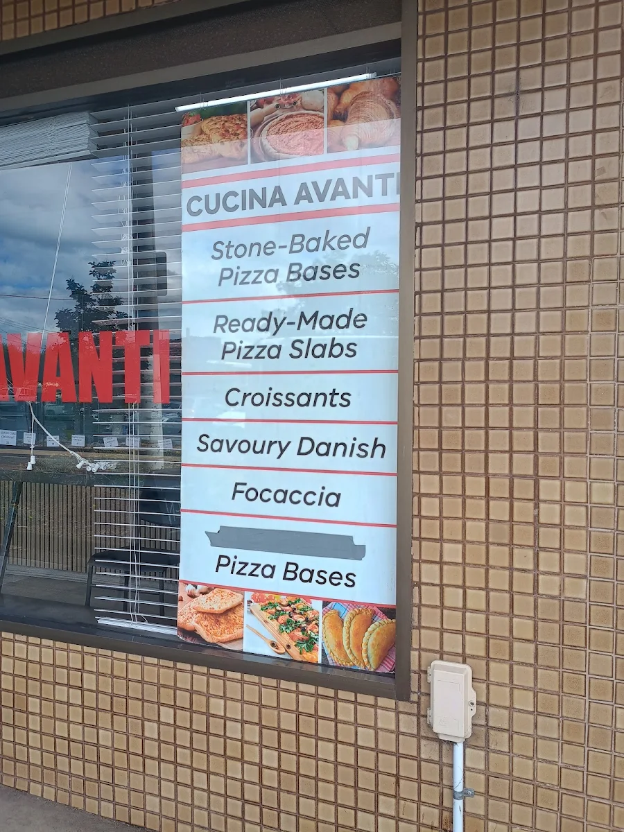 Menu, Cucina Avanti