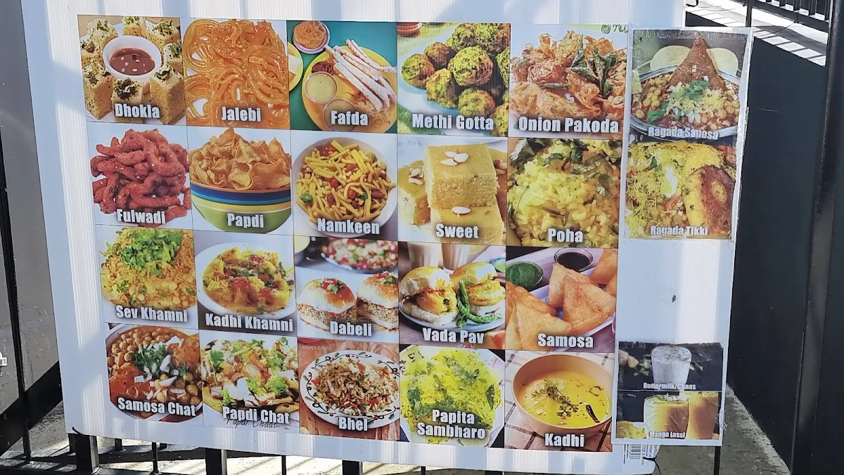 Menu, Narayans Veg Paradise