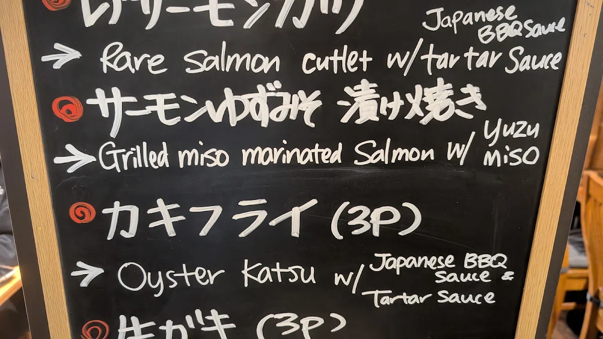 Menu, Shushokuya Masa