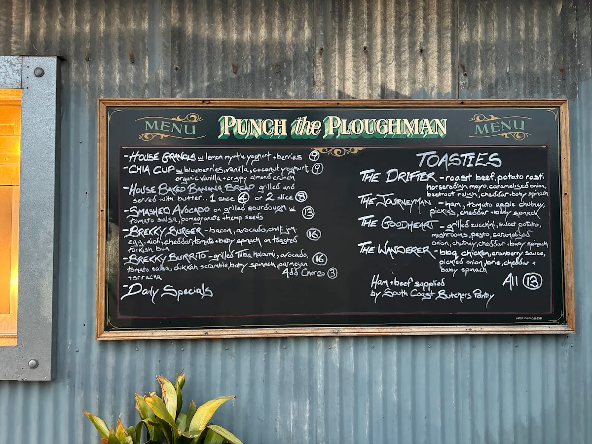 Menu, Hyper Hyper Coffee