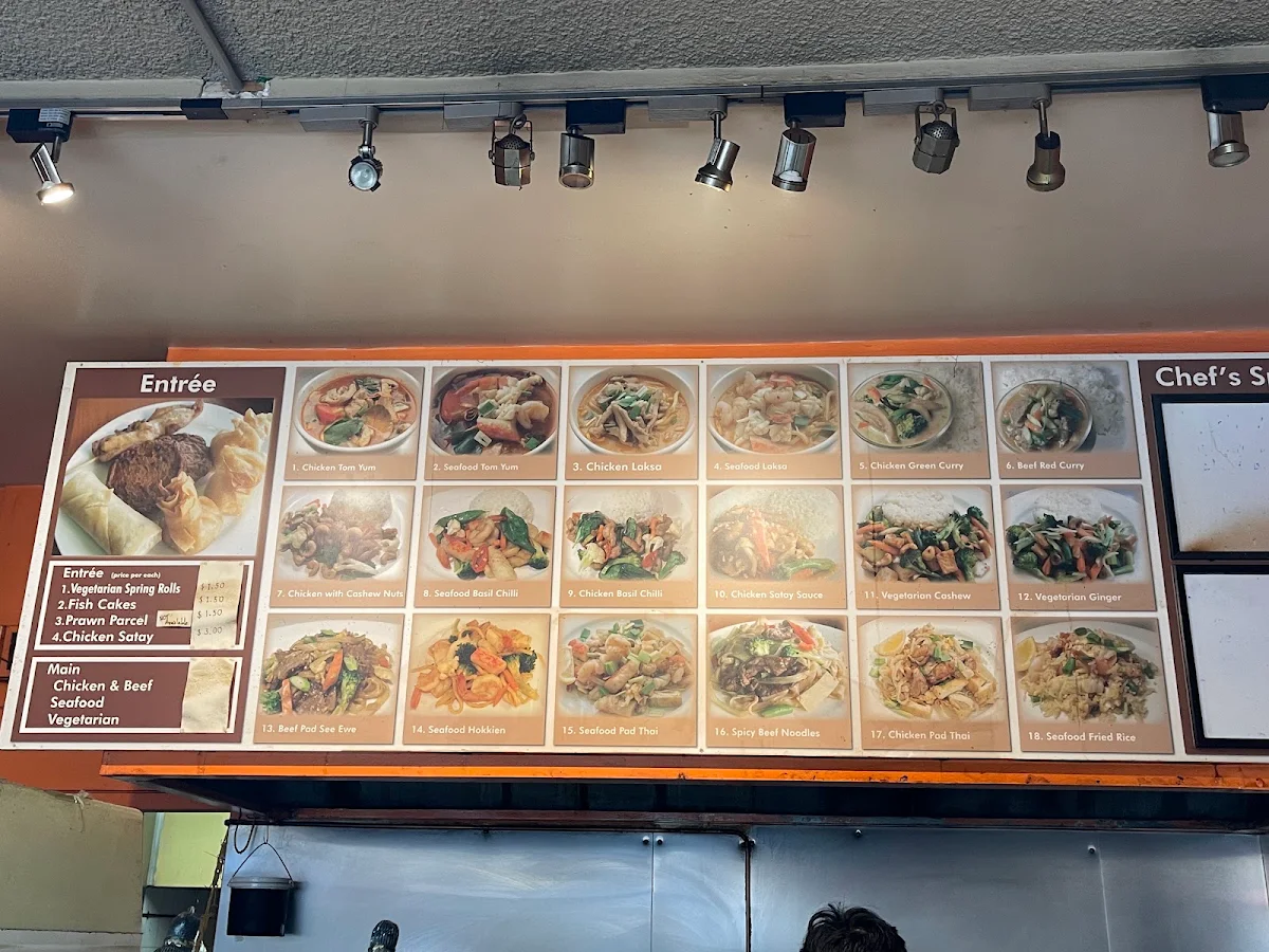 Menu, Kala Thai