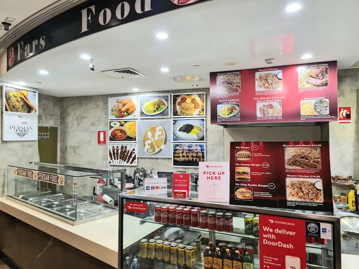 Menu, 480 Collins Food Plaza