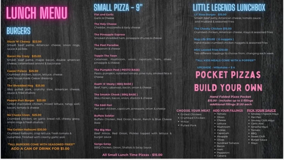 Menu, Mook & Jandos