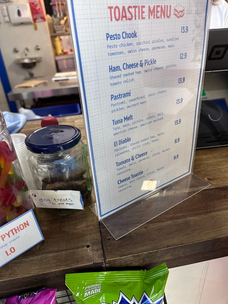 Menu, It's Recess