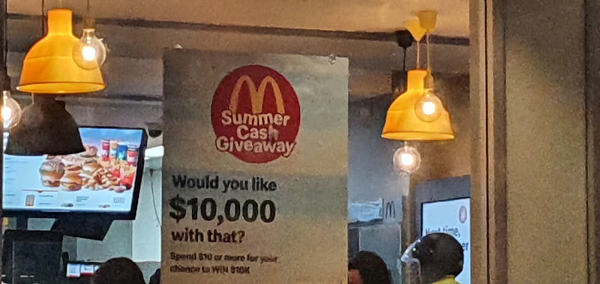 Menu, McDonald's Gladesville