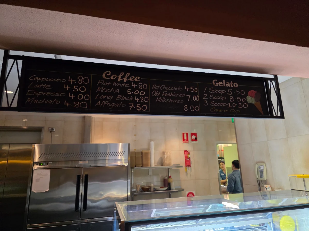 Menu, La Piazza