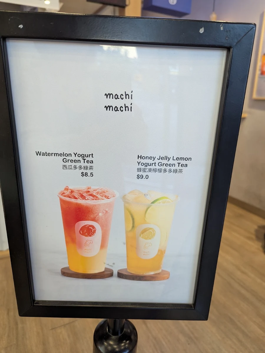 Menu, machi machi Glen Waverley