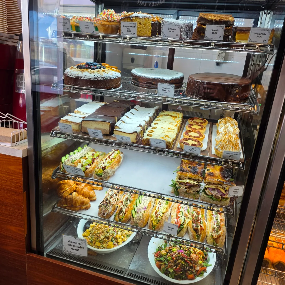 Menu, Bake my Life, Bakery Cafe