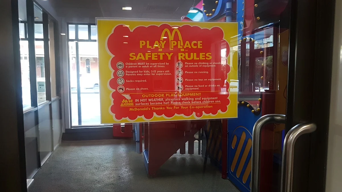 Menu, McDonald's Bendigo