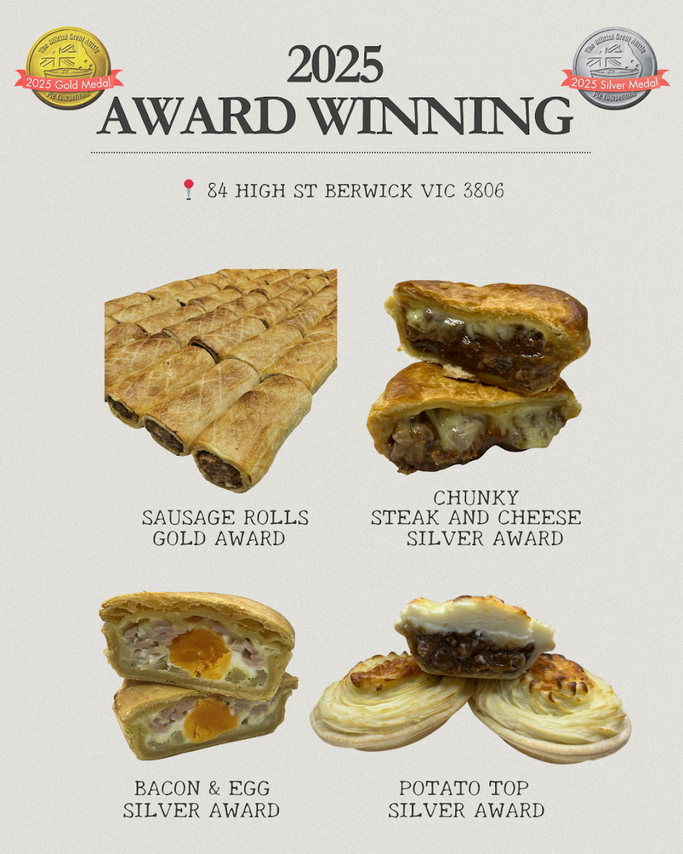 Menu, Berwick Village Bakery & Café