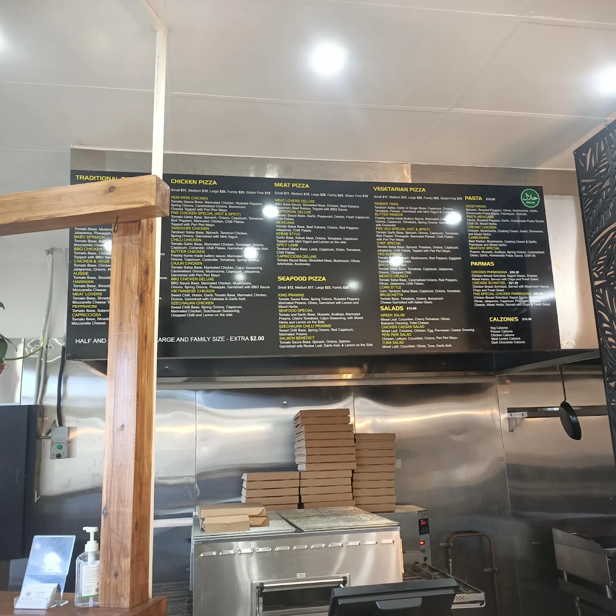 Menu, Fire and Slice Pizza & Cakes - Altona Meadows