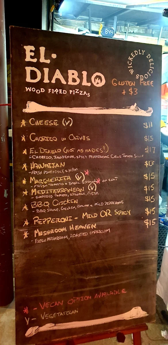 Menu, Wheatsheaf Hotel