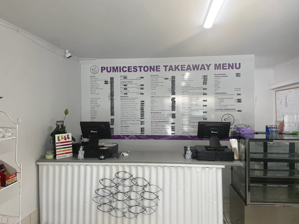 Menu, Pumicestone Takeaway