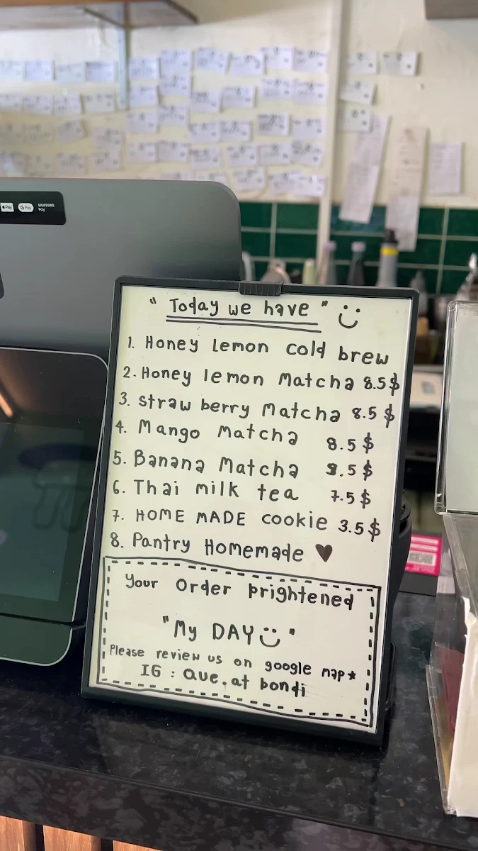 Menu, Qué