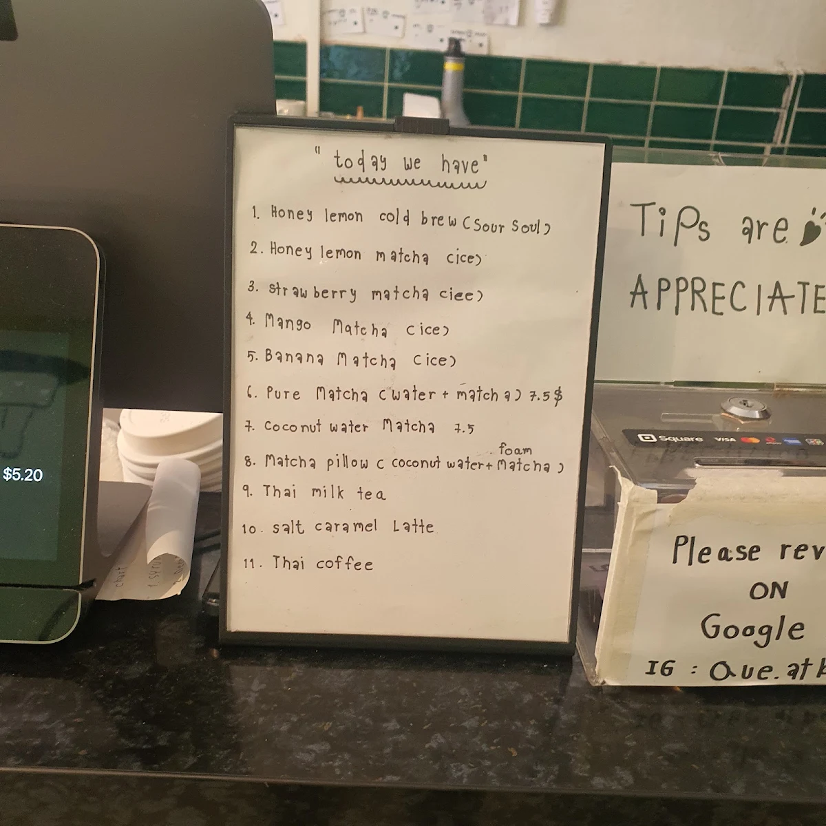 Menu, Qué