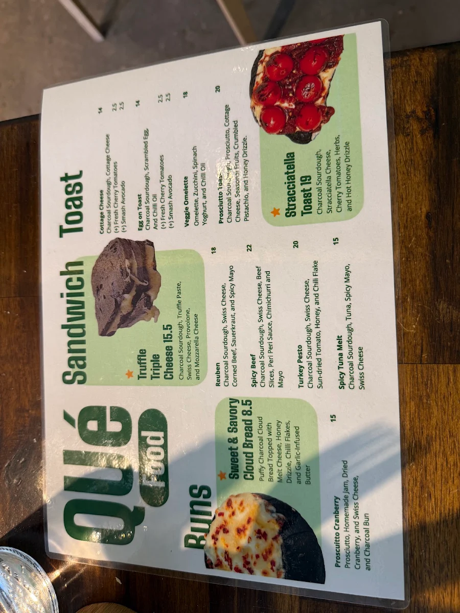 Menu, Qué