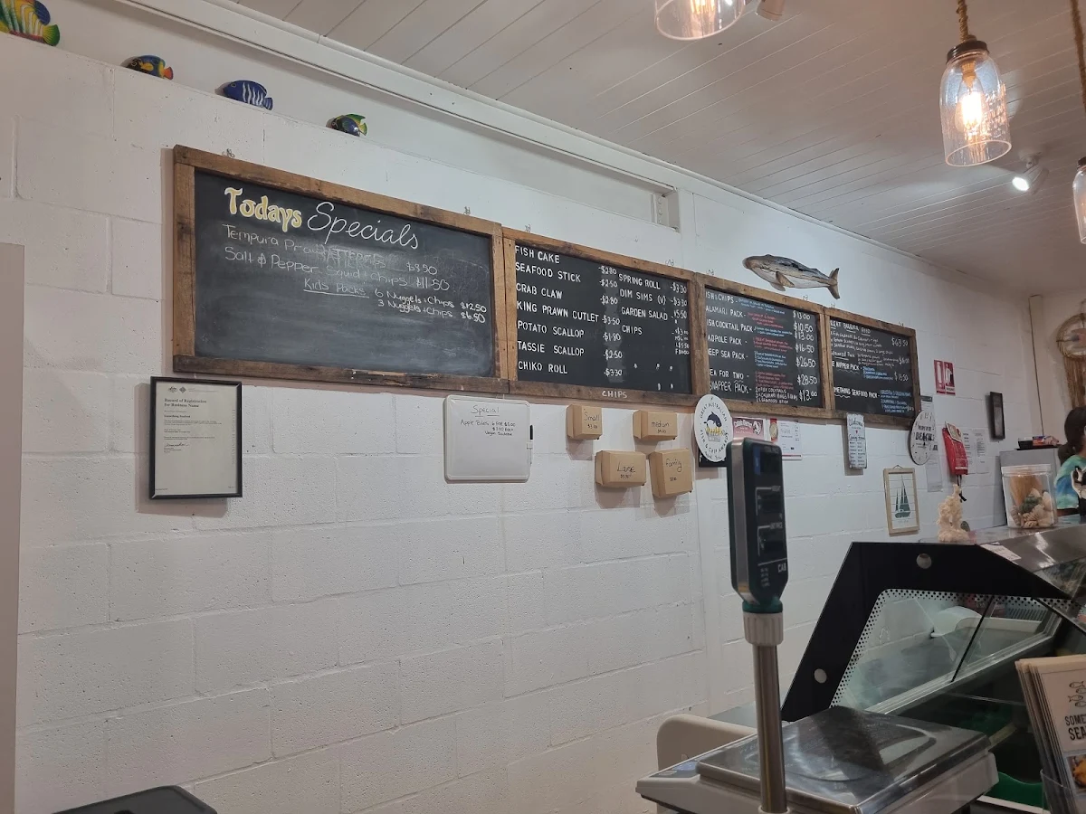 Menu, Something Seafood