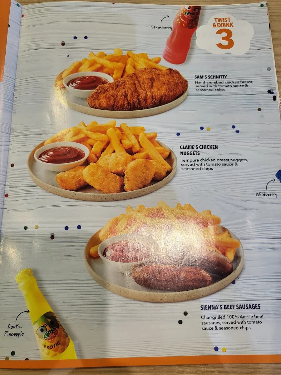 Menu, RASHAYS - Punchbowl