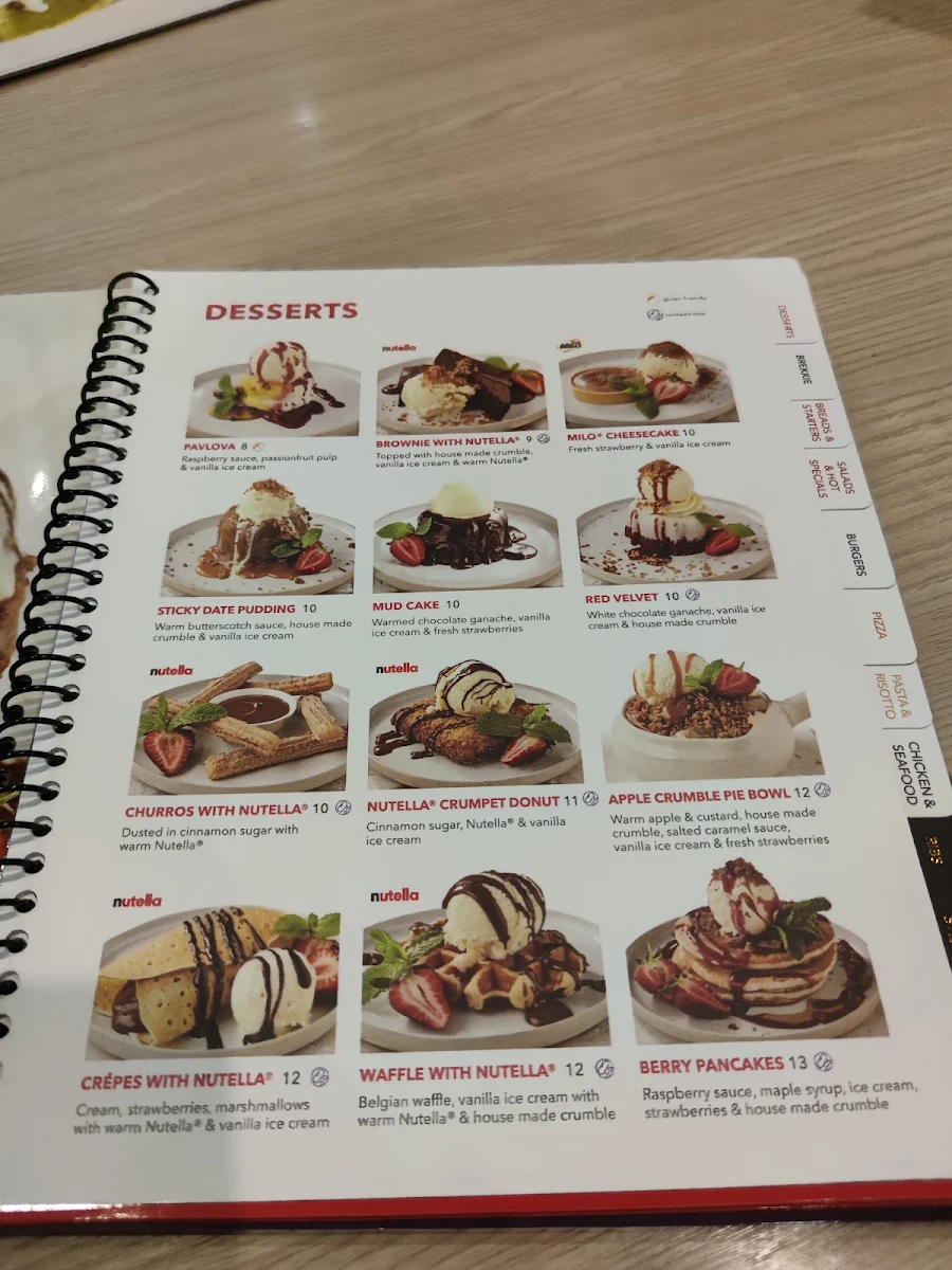 Menu, RASHAYS - Punchbowl