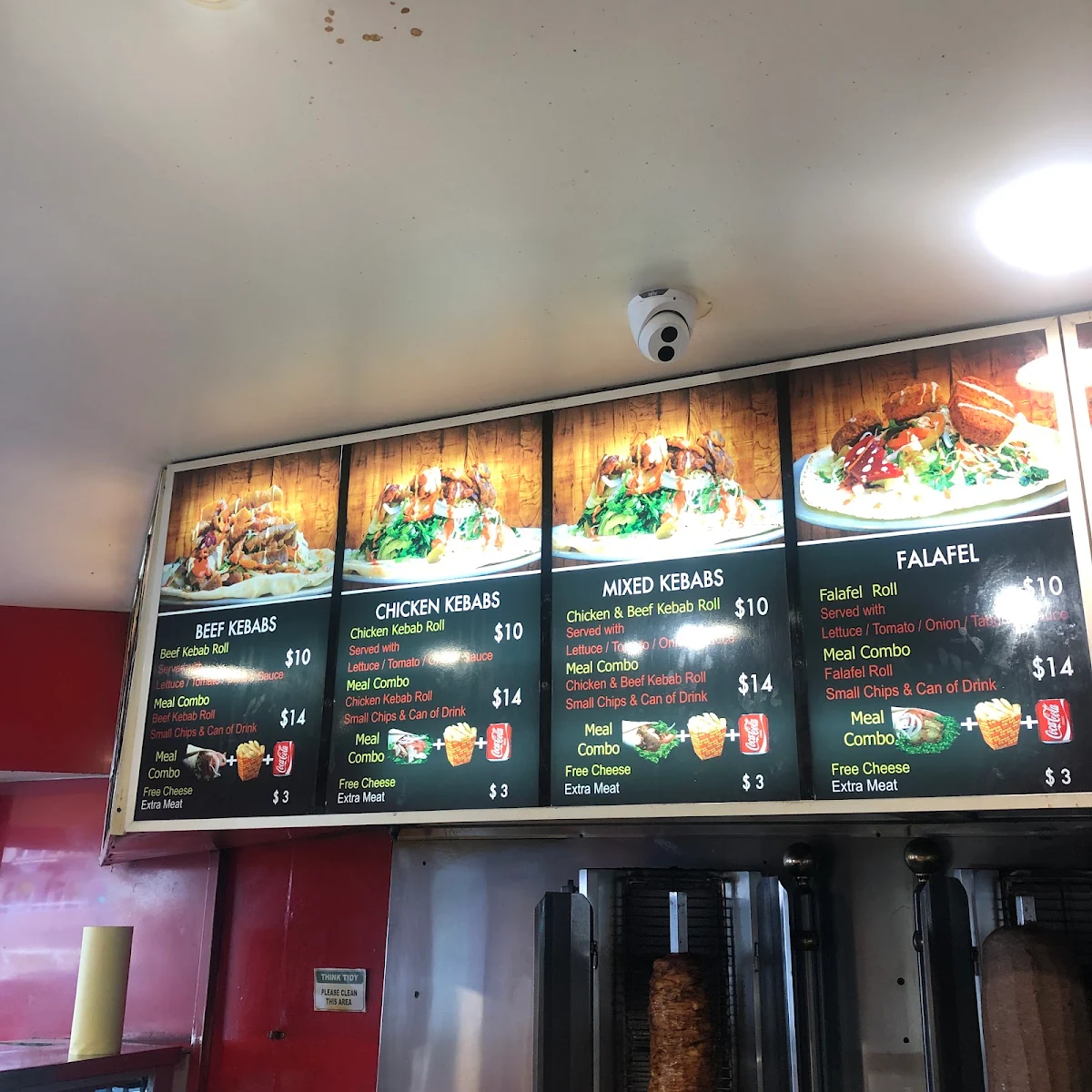 Menu, Pyrmont Kebabs
