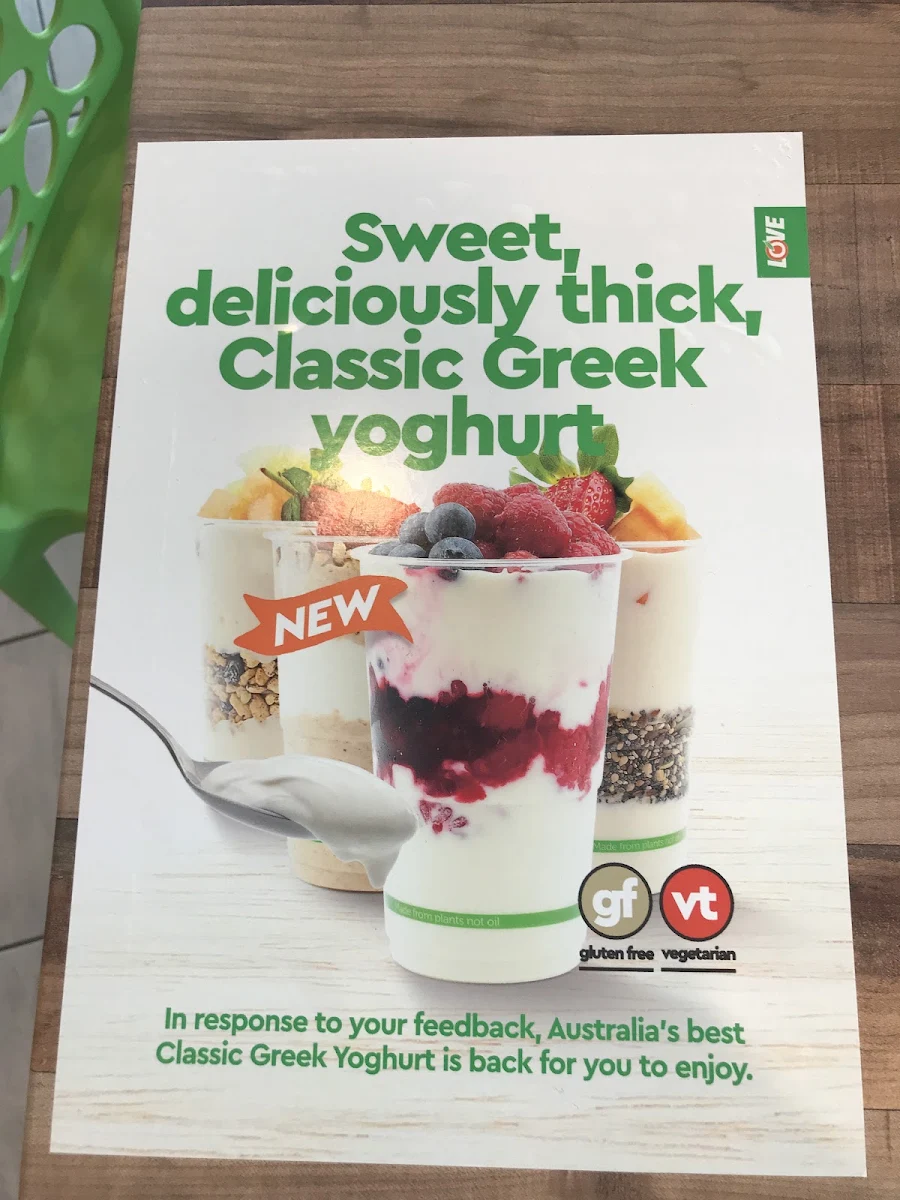 Menu, Oliver's - Bulahdelah
