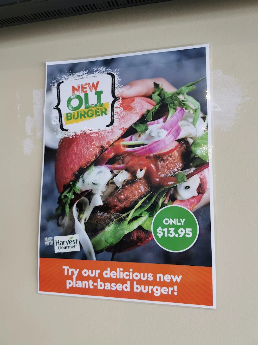 Menu, Oliver's - Bulahdelah