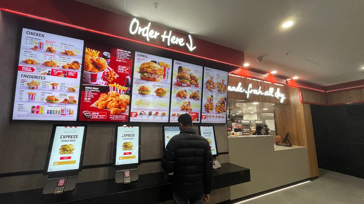 Menu, KFC Freshwater Place