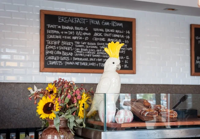 Menu, Tuckshop Bondi Junction